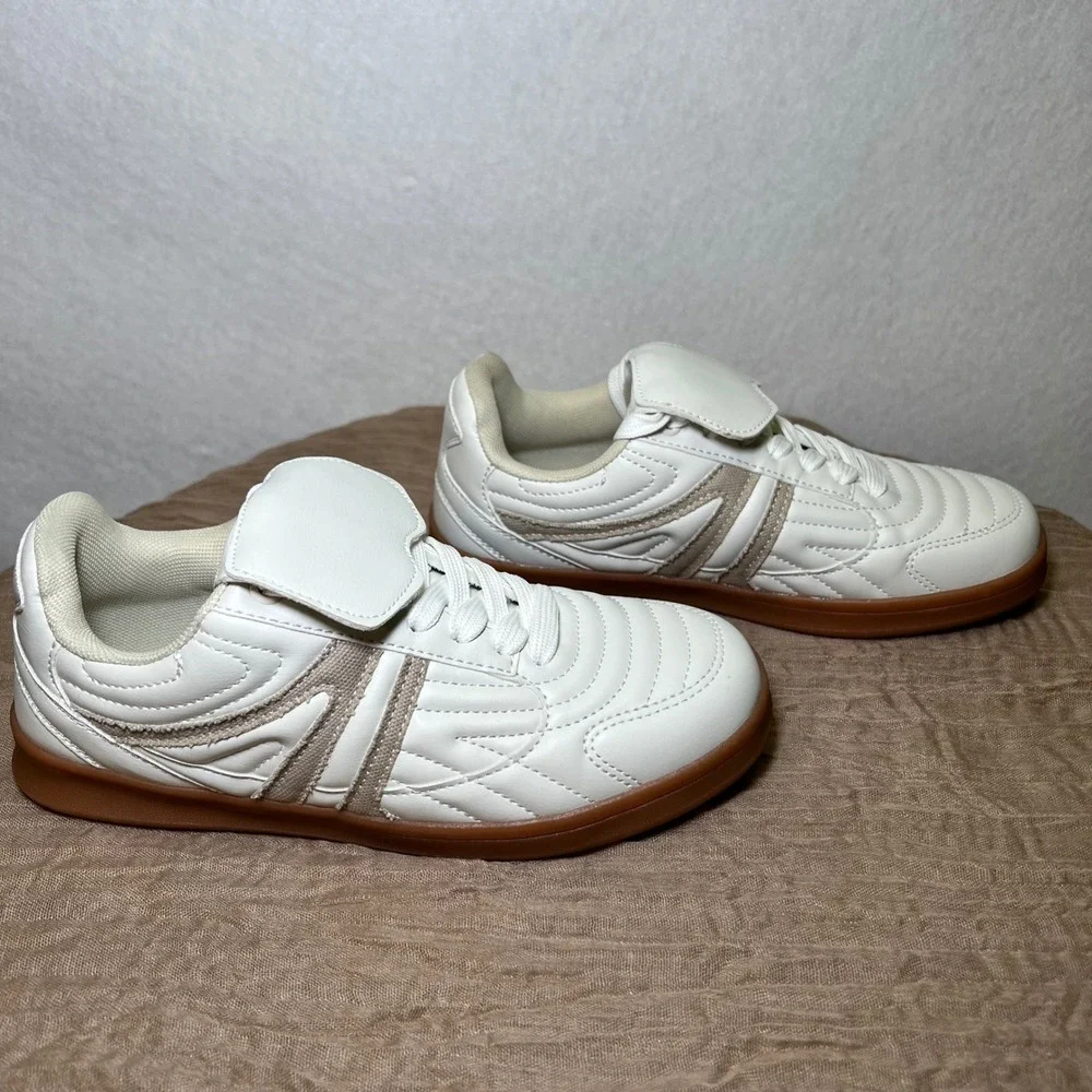 New Project Cloud Madrid White Gum Sole Soccer Blokecore Sneakers Women 5.5